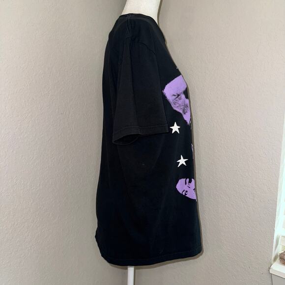 Olivia Rodrigo Official Merch Black Purple T-Shirt Guts Tour Women's Size Large - Picture 2 of 7